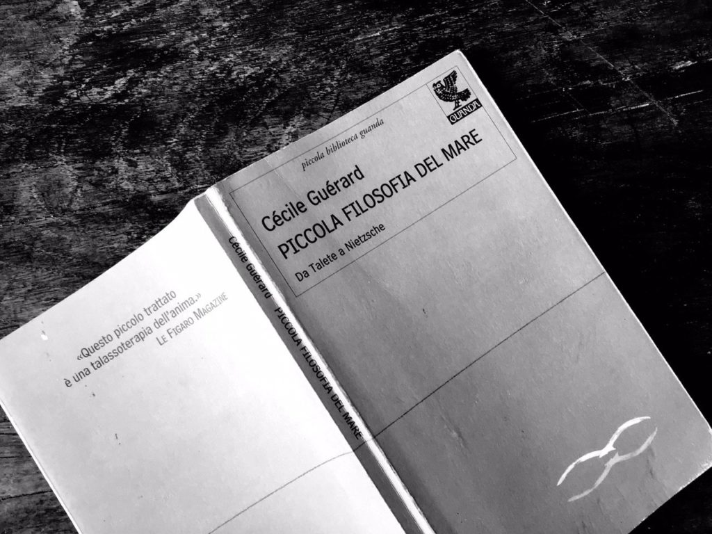 piccola filosofia del mare di Cécile Guerard copertina citazione