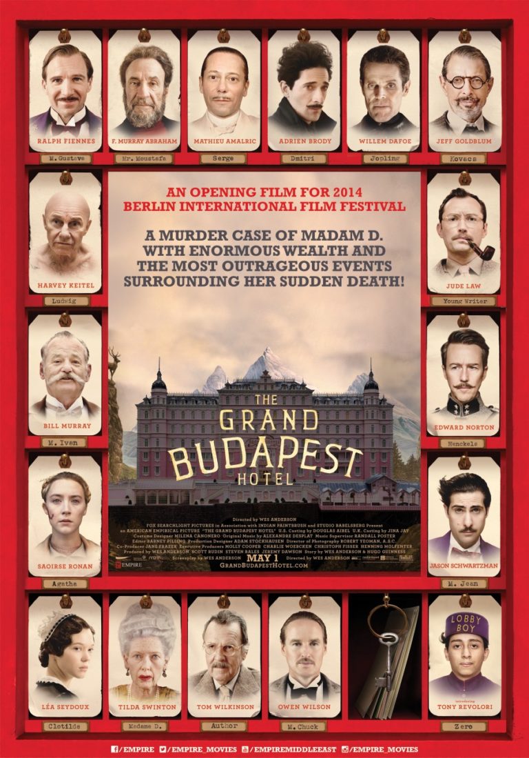 the wes anderson collection the grand budapest hotel